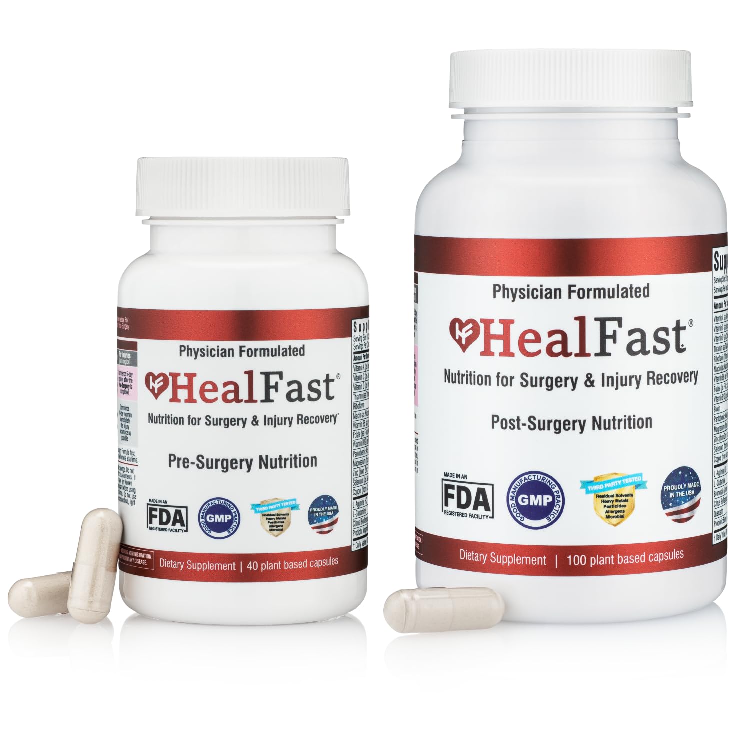 Foto 2 pulgar | Complemente Healfast Complete Surgery & Lesiones Recovery - Venta Internacional.