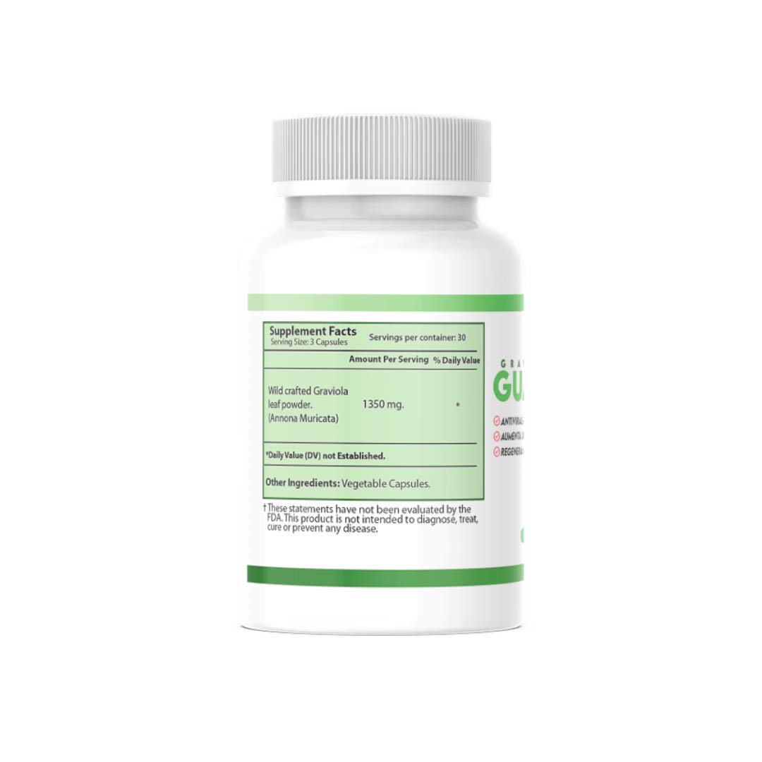 Foto 3 | Suplemento Nutrisalud Products, Cápsulas De Guanábana, 1350 Mg - Venta Internacional.