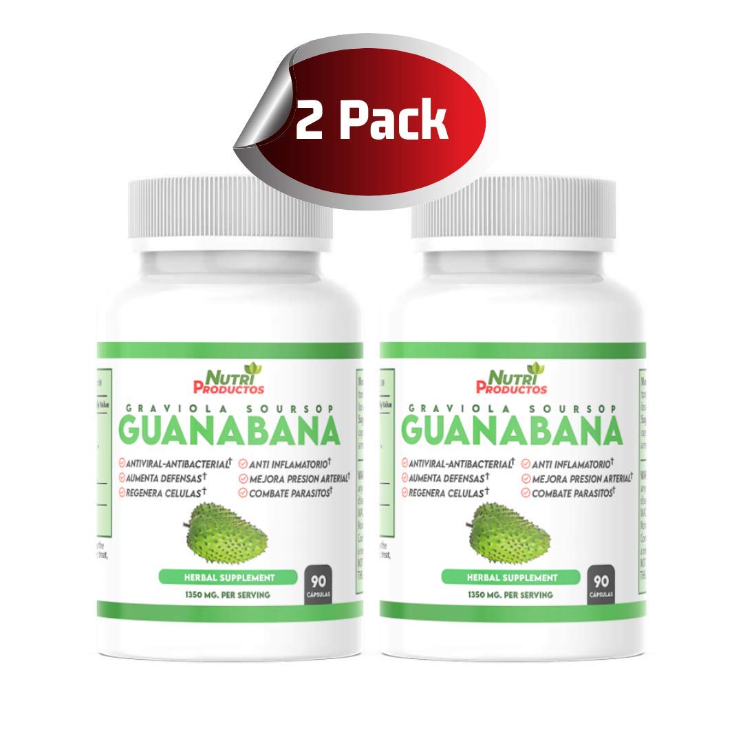 Foto 6 | Suplemento Nutrisalud Products, Cápsulas De Guanábana, 1350 Mg - Venta Internacional.