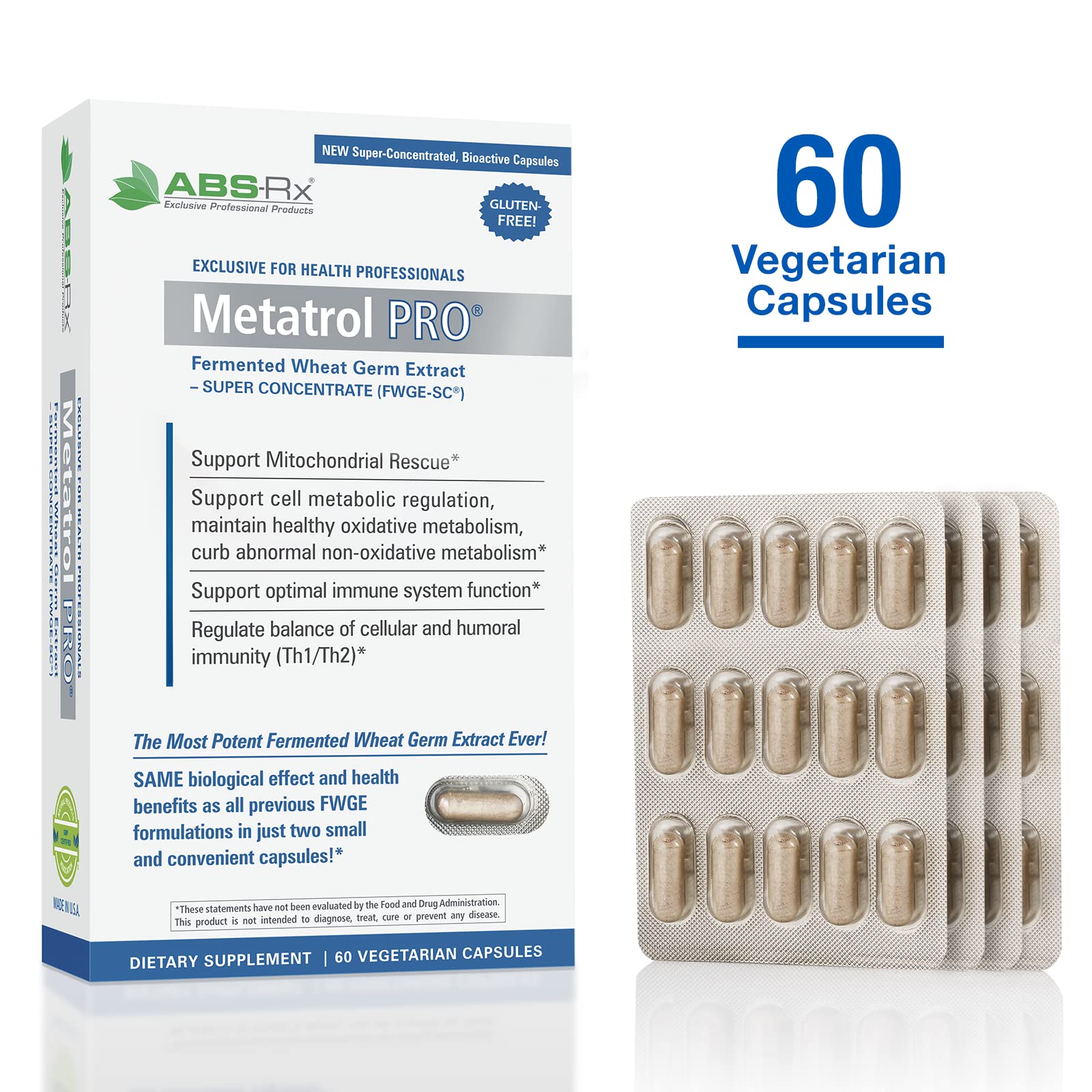 Foto 3 | Suplemento Metatrol Pro De American Biosciences, 60 Cápsulas - Venta Internacional.