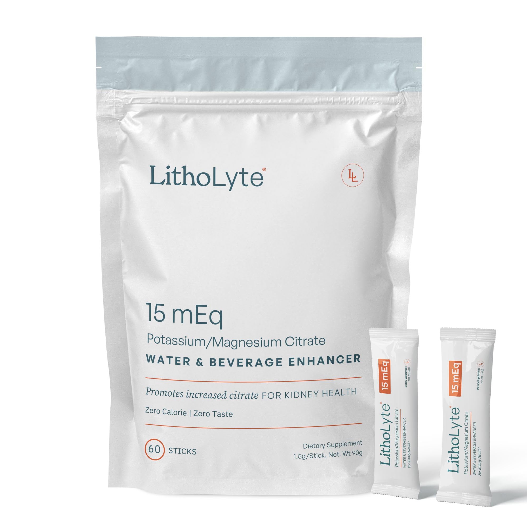 Foto 1 | Potenciador De Agua Y Bebidas Litholyte Kidney Health 15 Meq - Venta Internacional.