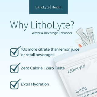 Foto 3 | Potenciador De Agua Y Bebidas Litholyte Kidney Health 15 Meq - Venta Internacional.