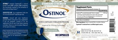 Foto 6 | Suplemento Ostinol Standard 150 Mg Para Huesos Y Articulaciones, 30 Cápsulas - Venta Internacional.