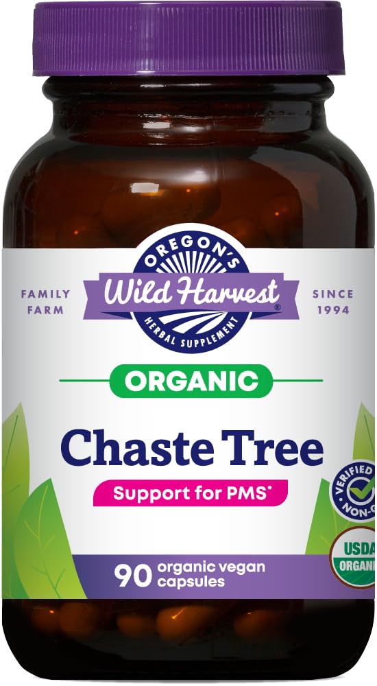 Suplementos De Oregon's Wild Harvest Chaste Tree 90 Cápsulas - Venta Internacional.