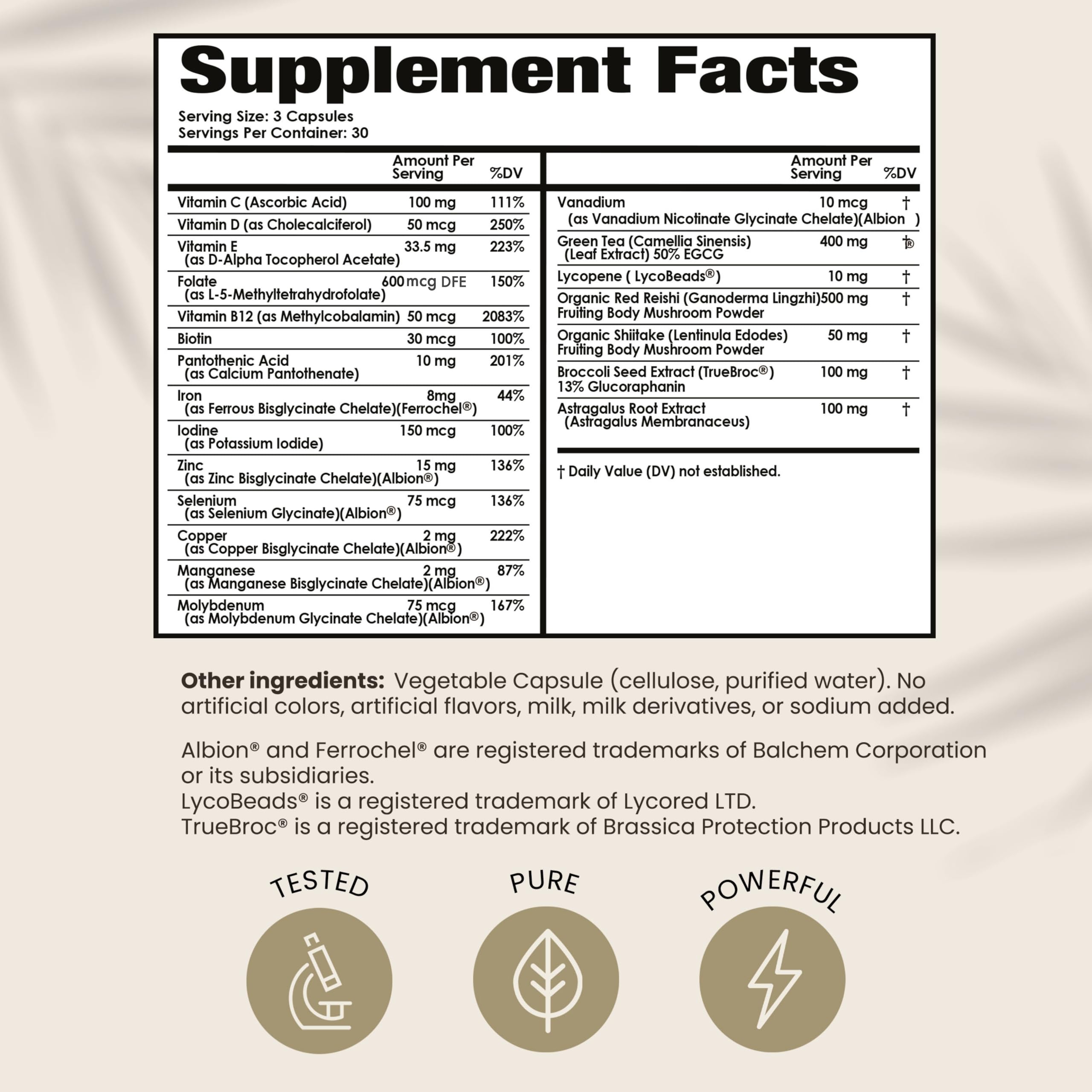 Foto 6 | Suplemento Papclear Immune Support 90 Cápsulas - Venta Internacional.