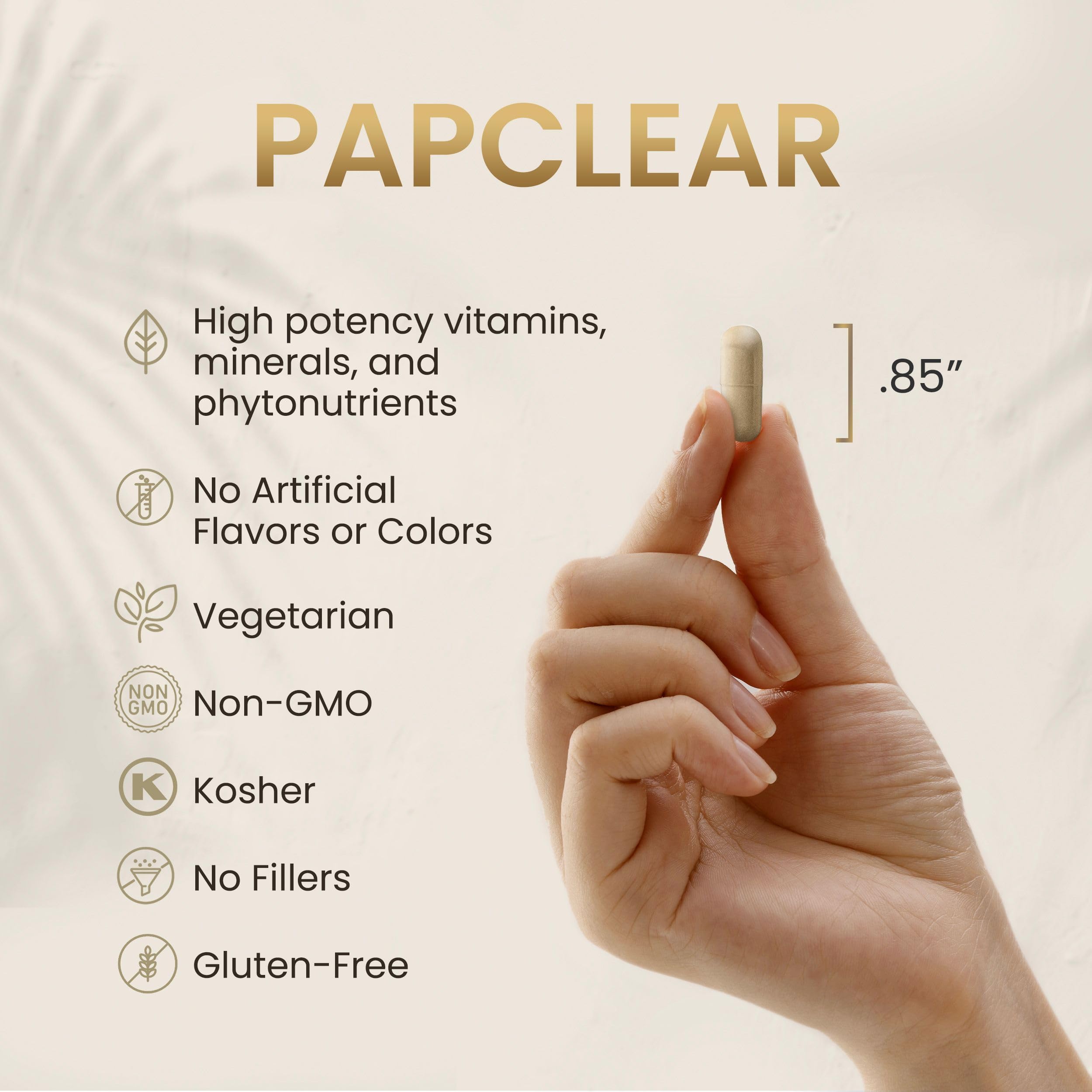 Foto 7 | Suplemento Papclear Immune Support 90 Cápsulas - Venta Internacional.
