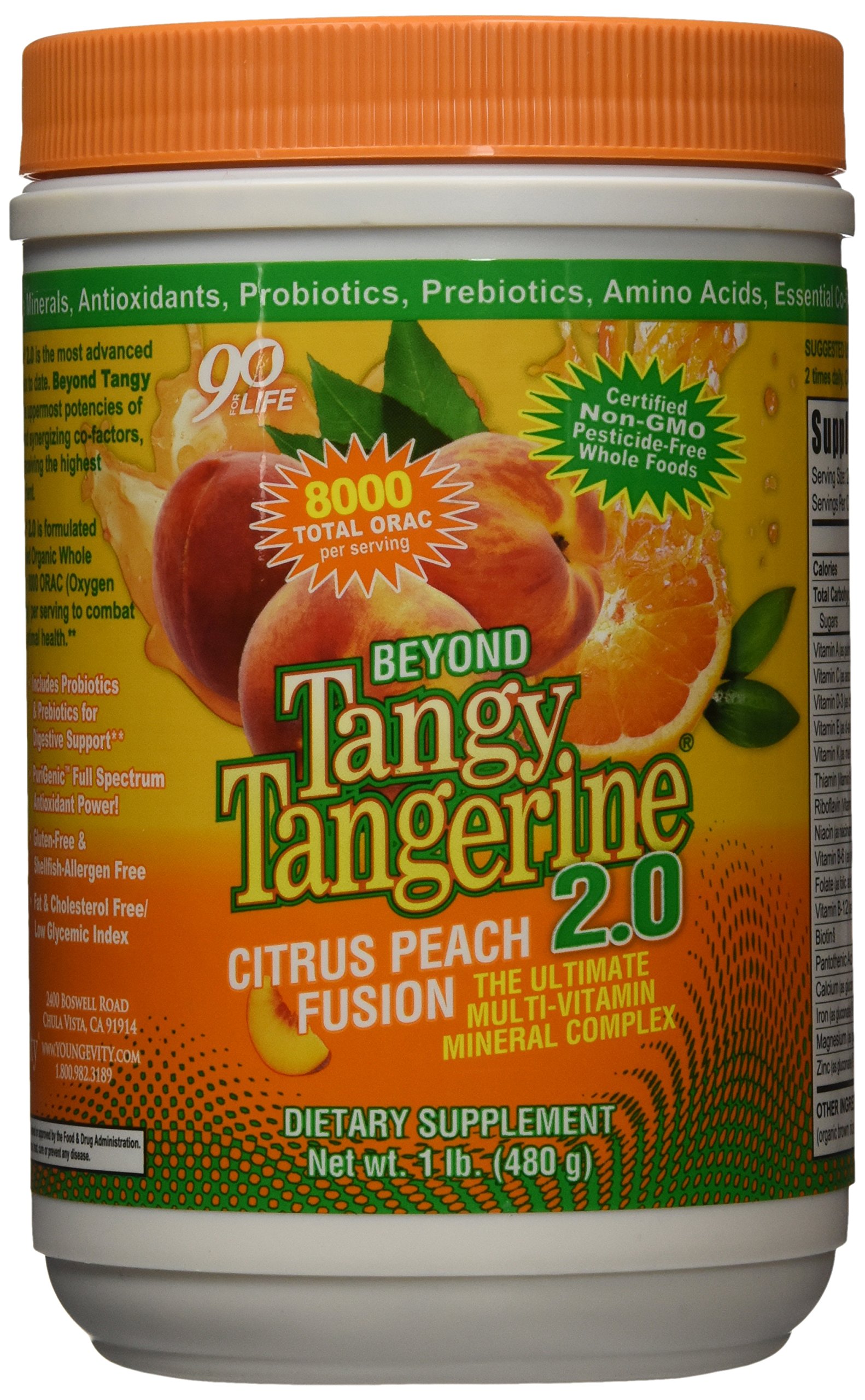 Foto 2 pulgar | Suplemento Youngevity Beyond Tangy Tangerine 2.0 Citrus Peach - Venta Internacional.