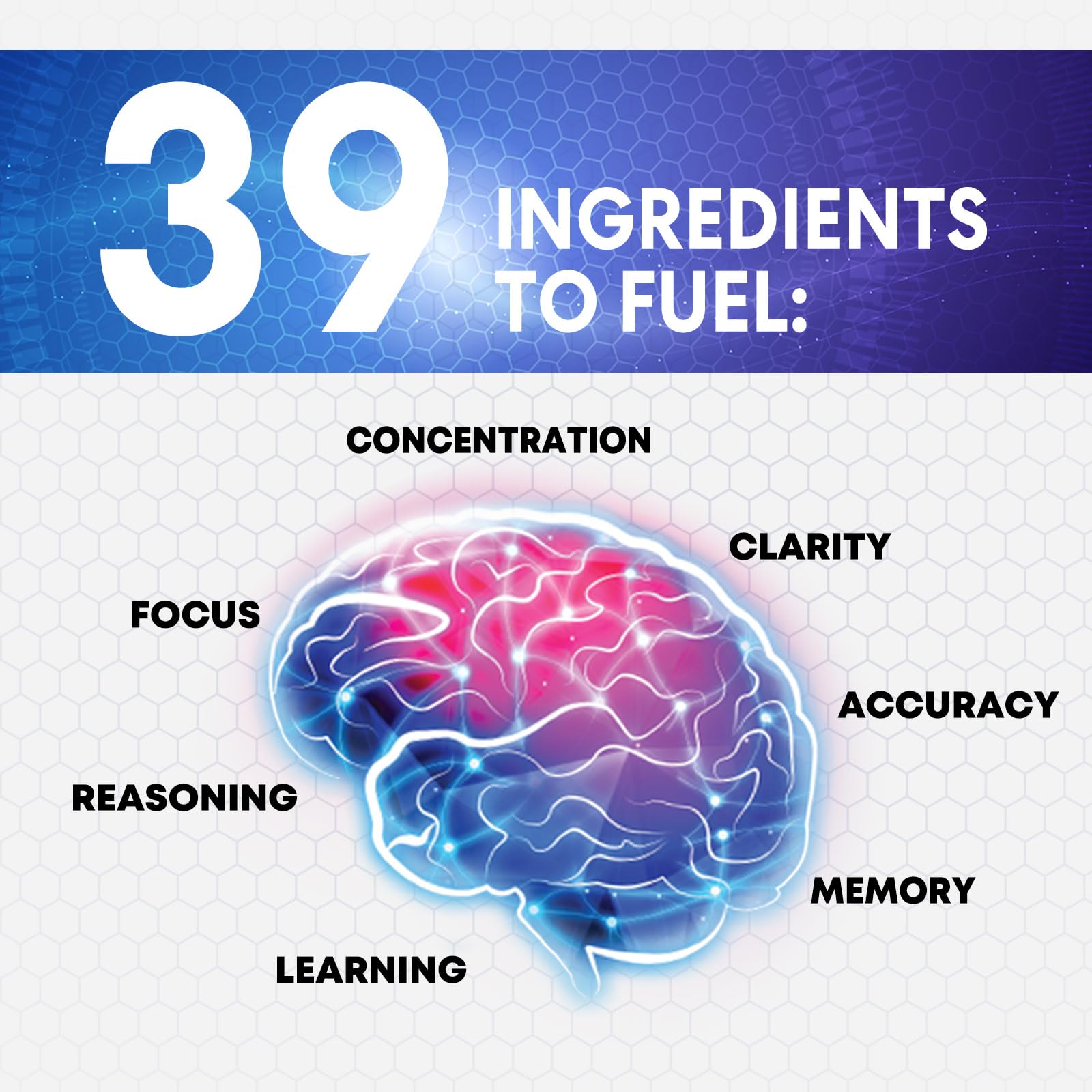 Foto 8 pulgar | Brain Supplement Nature's Peak Memory Pills 120 Cápsulas - Venta Internacional.
