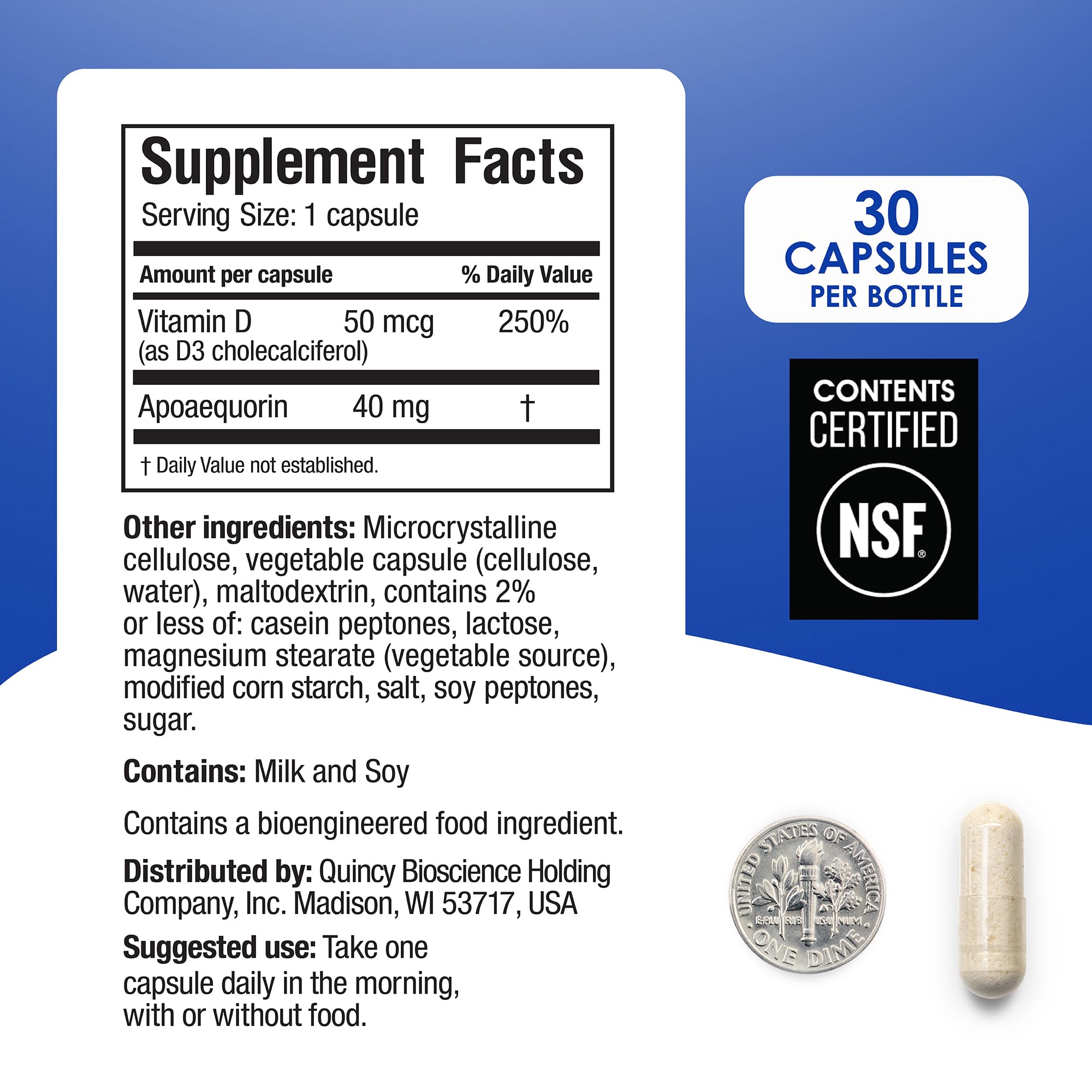 Foto 5 pulgar | Suplemento Prevagen Professional Formula 40 Mg 30 Cápsulas X 3 - Venta Internacional.