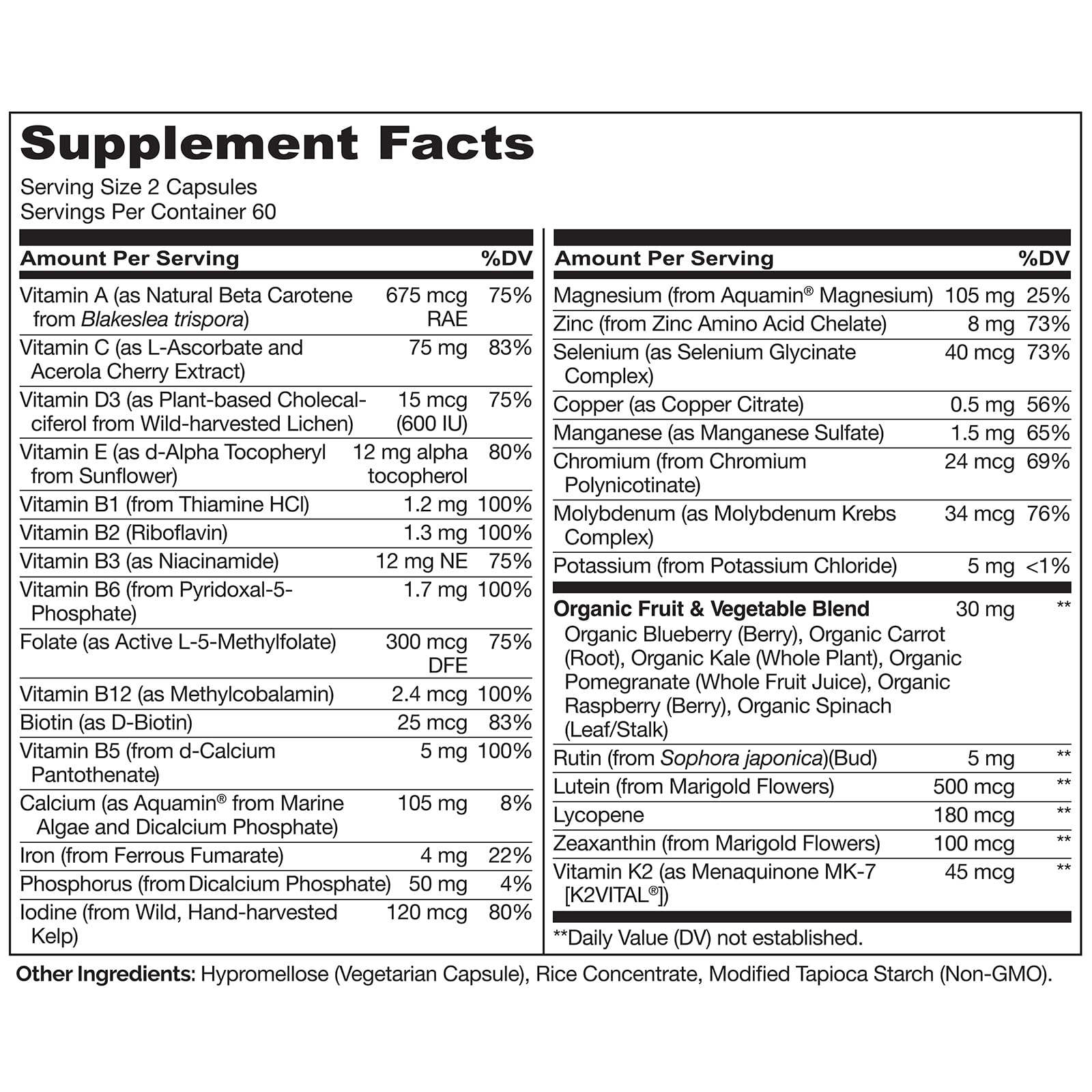 Foto 6 pulgar | Multivitamínico Naturelo Whole Food Para Adolescentes 120 Cápsulas - Venta Internacional.