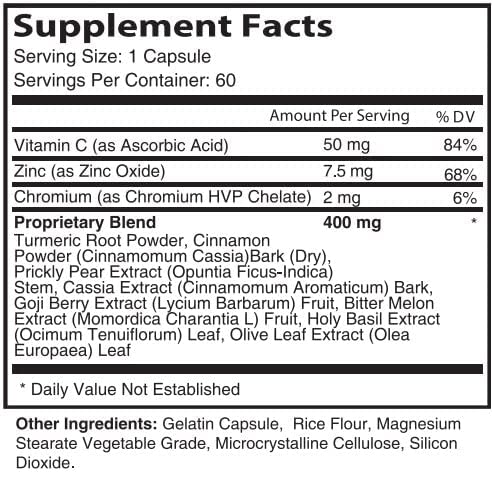 Foto 3 pulgar | Sugarbalance Capsules Supplement Max Advanced Formula 300 Cápsulas (paquete De 5) - Venta Internacional.
