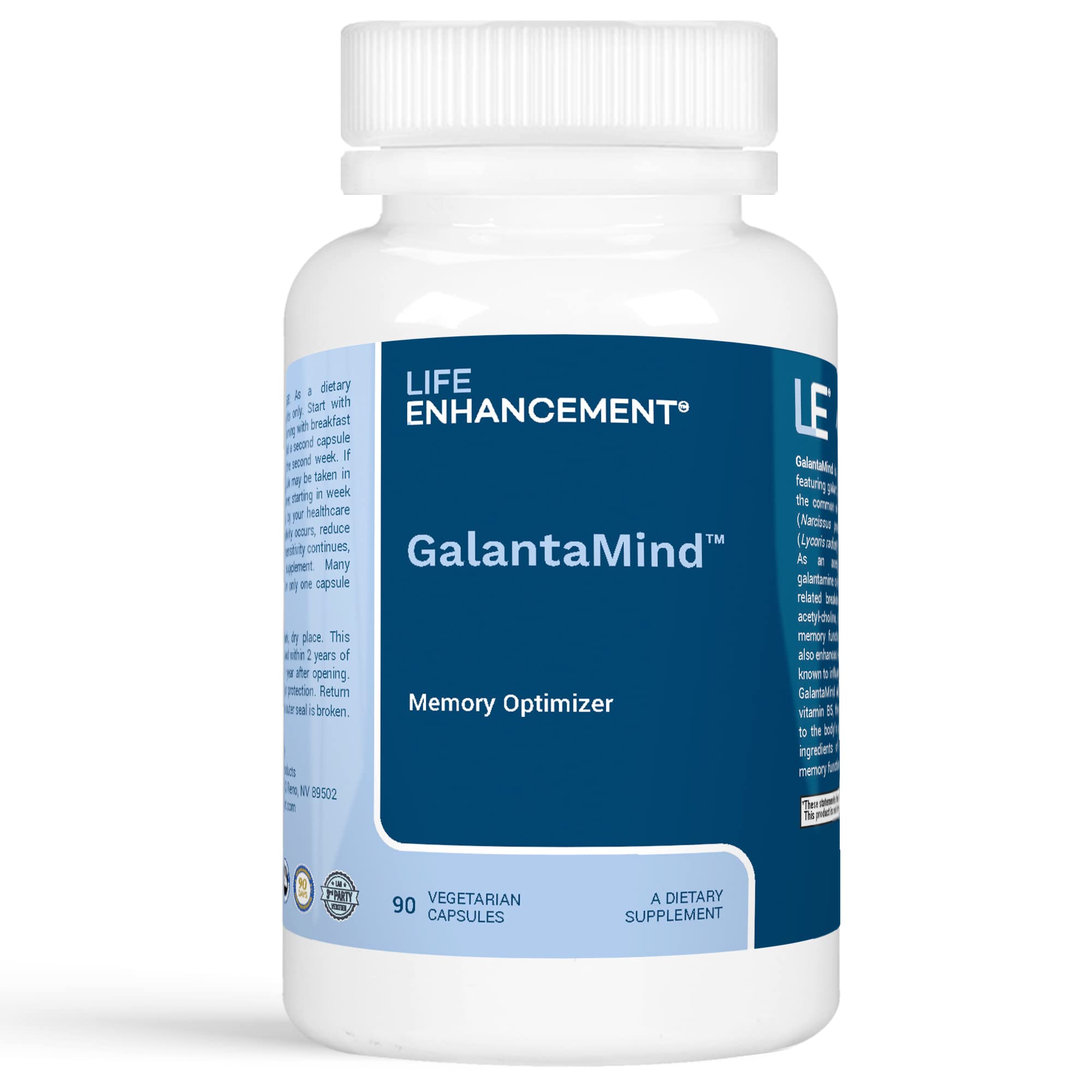 Foto 2 pulgar | Suplemento Life Enhance Galantamine 8 Mg De Galantamina - Venta Internacional.