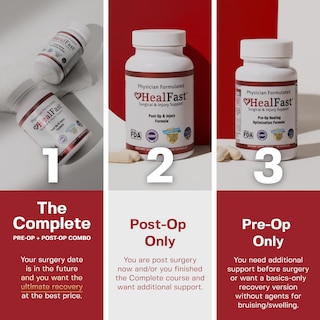 Foto 2 | Complemente La Fórmula Preoperatoria Healfast Para Cirugía Y Recuperación De Lesiones - Venta Internacional.