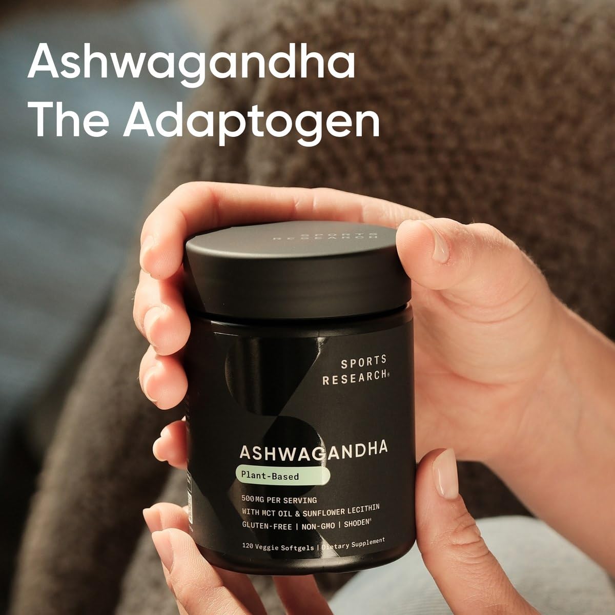 Foto 5 | Cápsulas Blandas De Ashwagandha Supplement Sports Research, 120 Unidades - Venta Internacional.