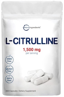 Foto 1 | Suplemento De Microingredientes: L-citrulina 1500 Mg, 360 Cápsulas - Venta Internacional.