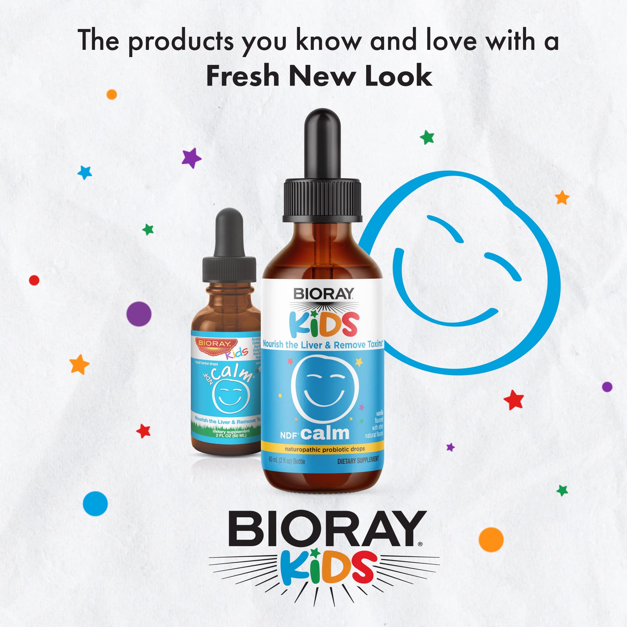 Foto 4 pulgar | Suplemento Bioray Kids Ndf Calm Sabor Vainilla 120ml - Venta Internacional.