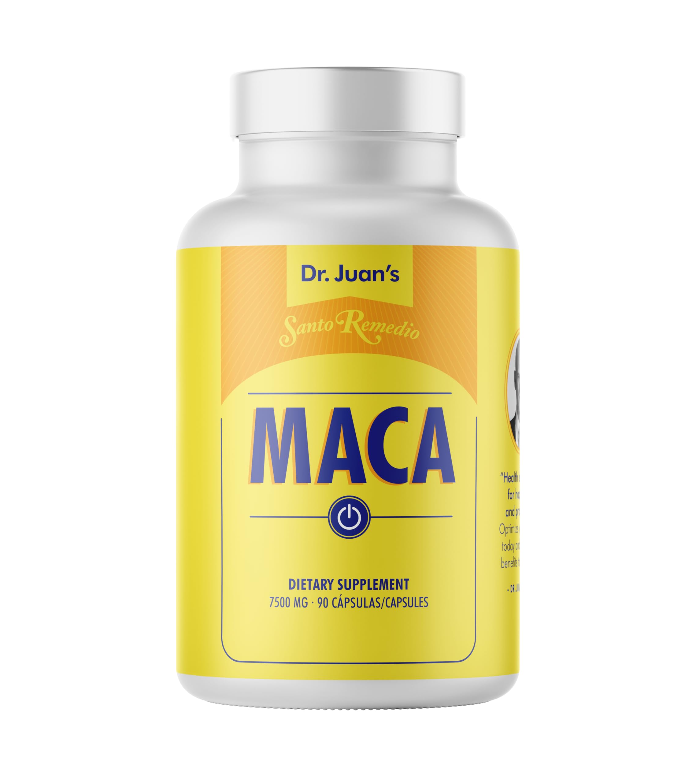 Foto 2 pulgar | Suplemento Dietético Santo Remedio Maca 7500 Mg 90 Cápsulas - Venta Internacional.