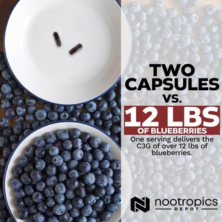 Foto 5 | Suplemento Nootropics Depot Cianidin 3-glucósido 125 Mg 60 Cápsulas - Venta Internacional.