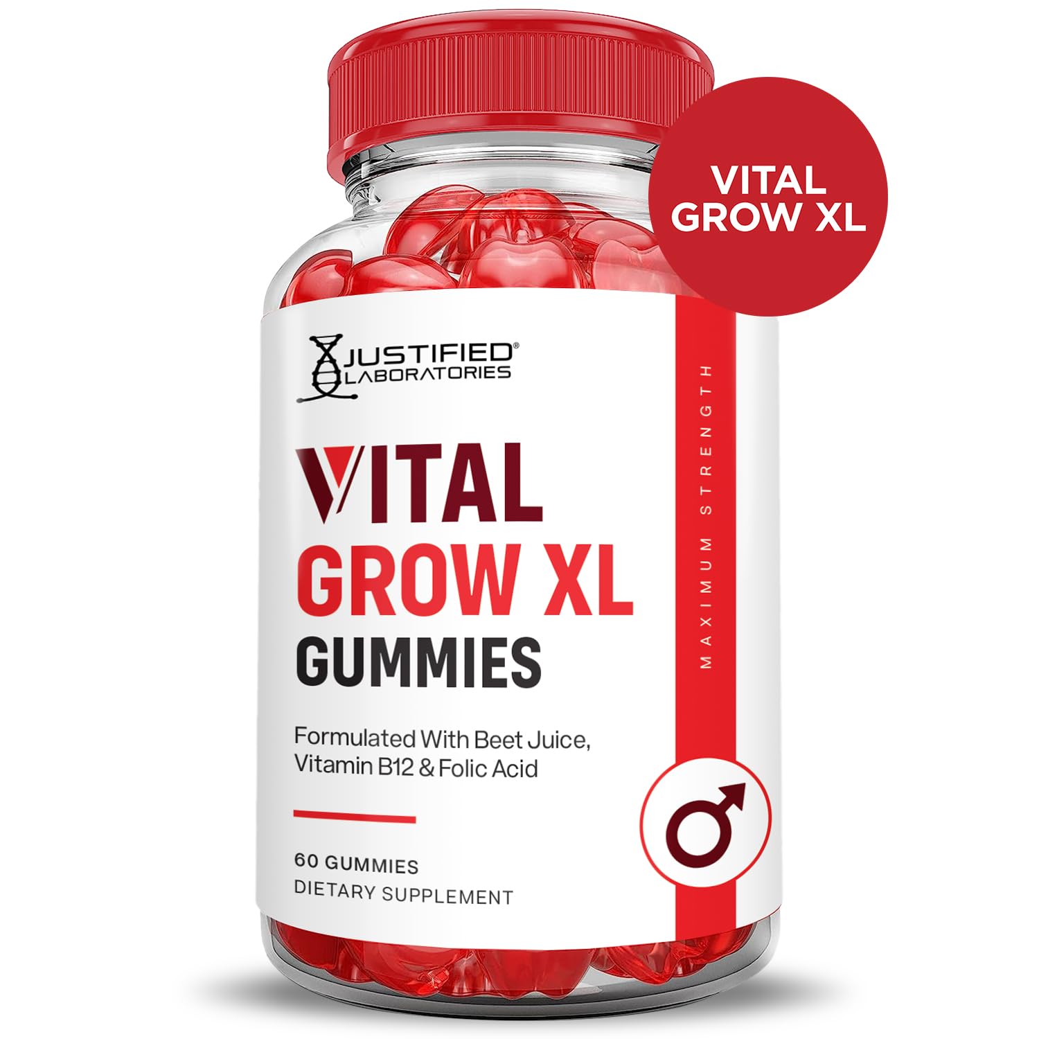 Foto 4 pulgar | Gomitas Vital Grow Xl Performance De 1000 Mg Con Acv (paquete De 2) - Venta Internacional.