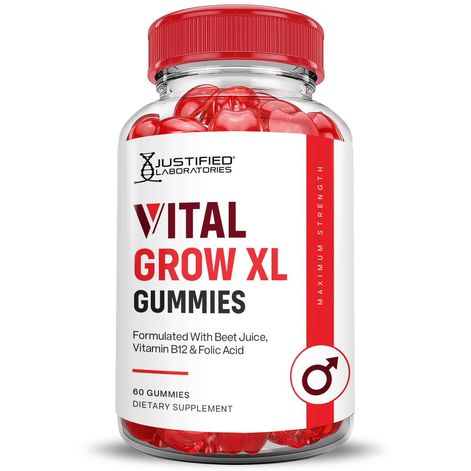 Foto 5 pulgar | Gomitas Vital Grow Xl Performance De 1000 Mg Con Acv (paquete De 2) - Venta Internacional.