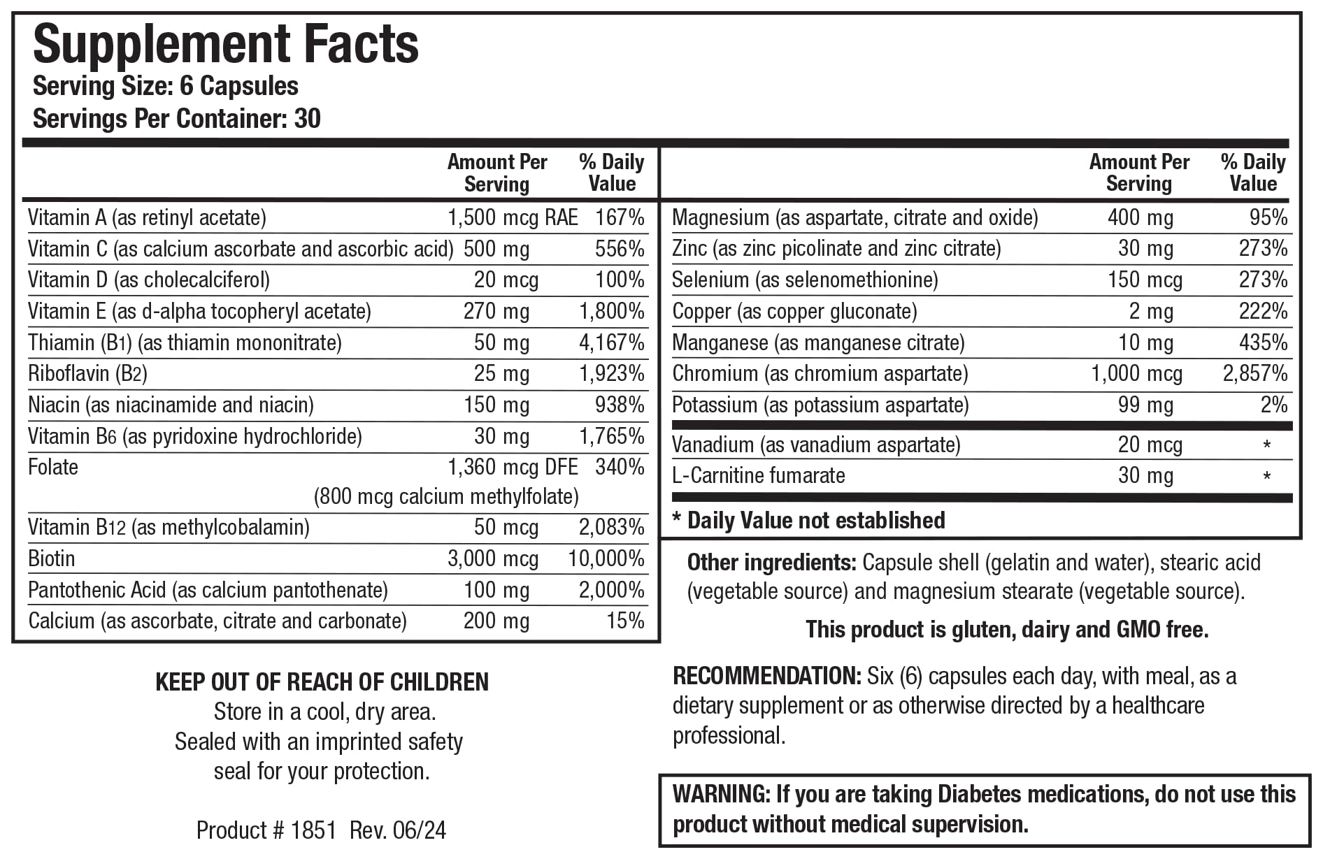Foto 4 pulgar | Suplemento Biotics Research Glucobalance 180 Cápsulas - Venta Internacional.