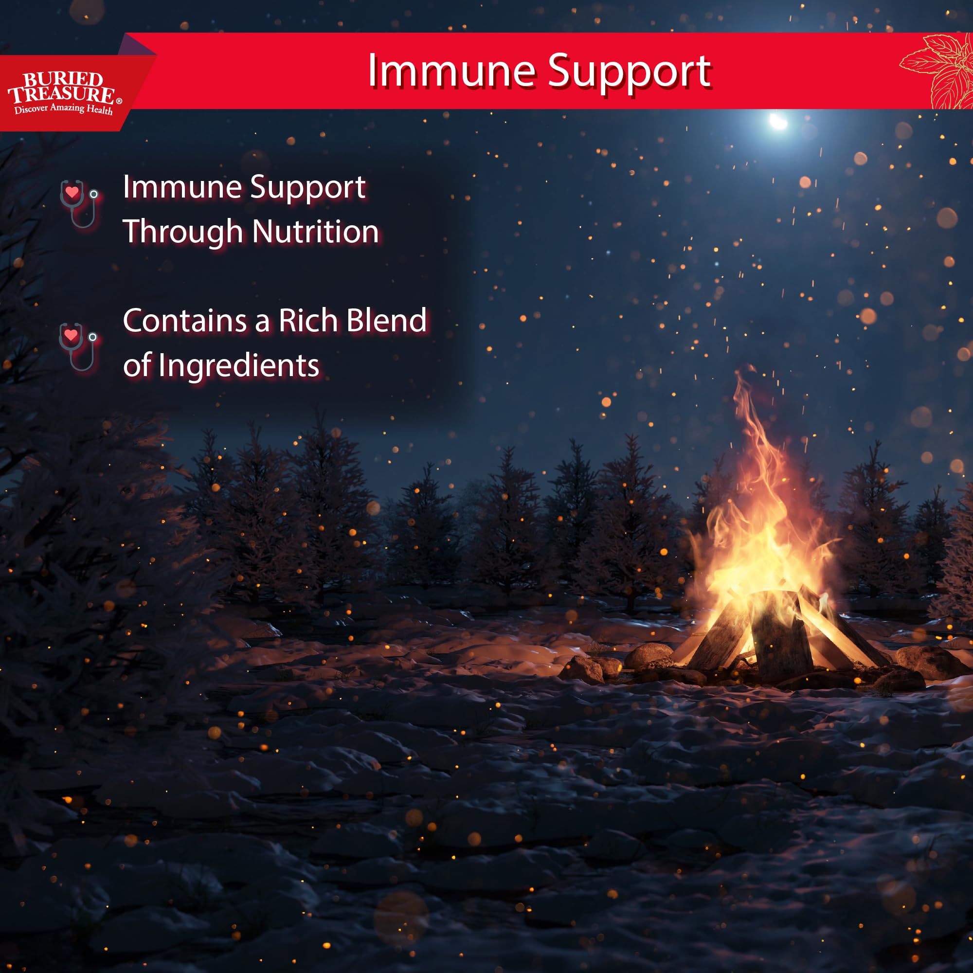 Foto 4 pulgar | Suplemento Buried Treasure Acf Extra Strength Immune 480 Ml - Venta Internacional.