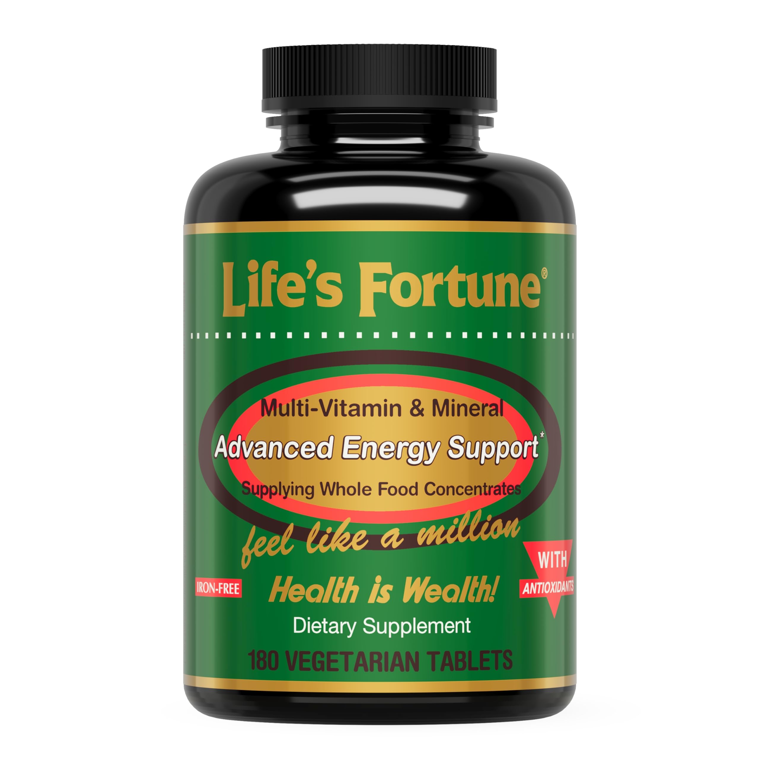 Foto 2 pulgar | Suplemento Multivitamínico Life's Fortune, 180 Comprimidos - Venta Internacional.