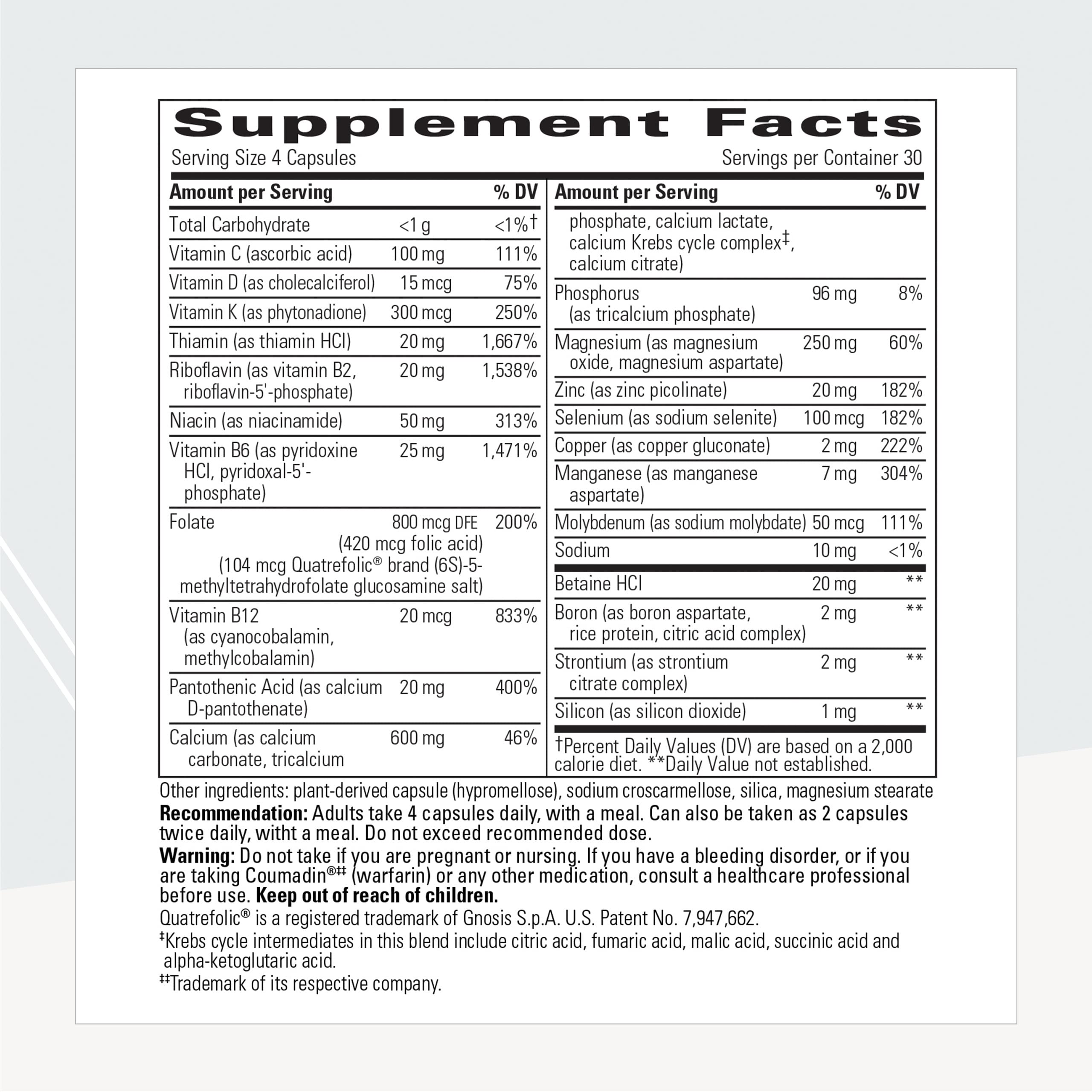 Foto 3 pulgar | Suplemento Dietético Integrative Therapeutics Osteoprime Forte - Venta Internacional.