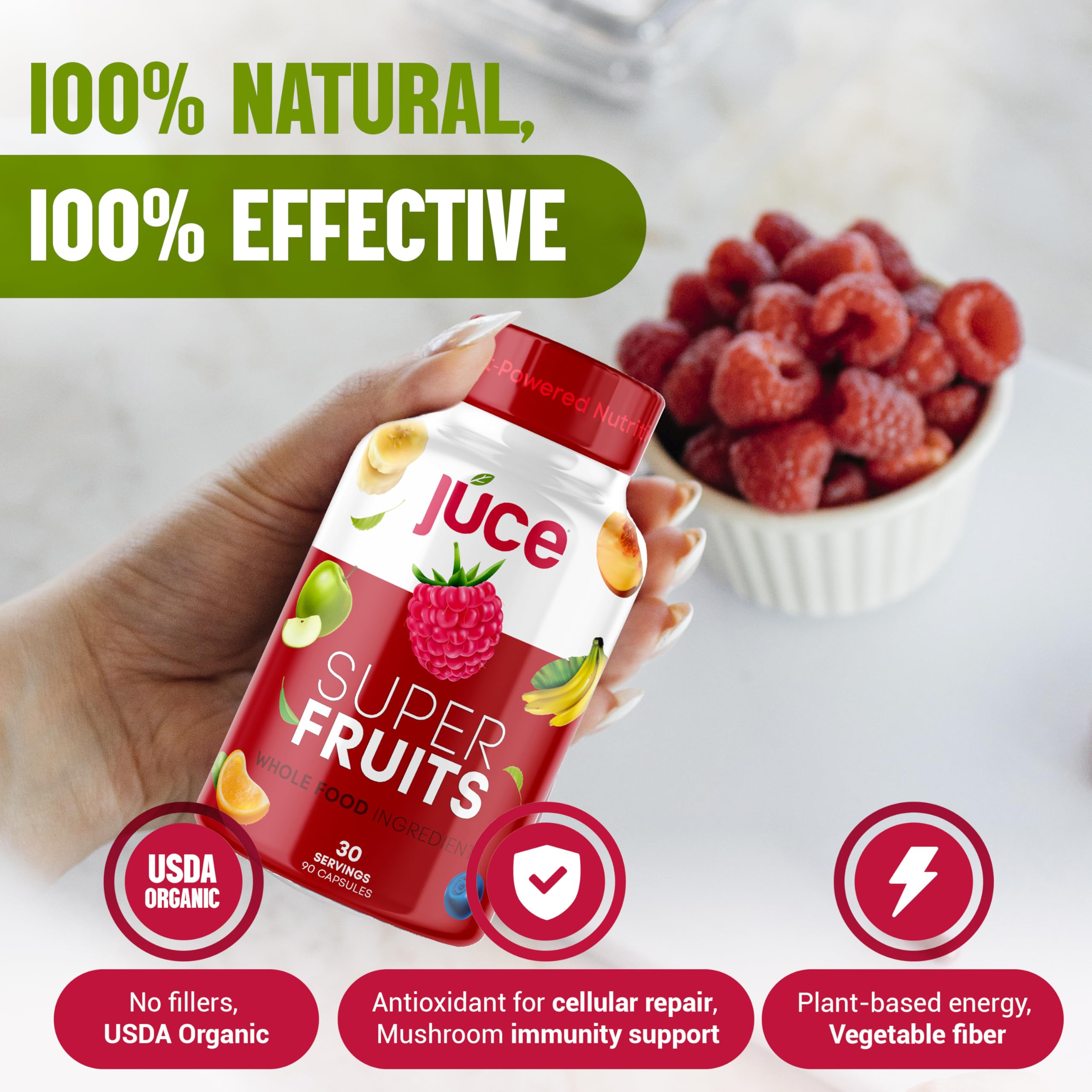 Foto 7 pulgar | Suplemento De Superfrutas Y Superverduras De Terra Kai Organics - Venta Internacional.
