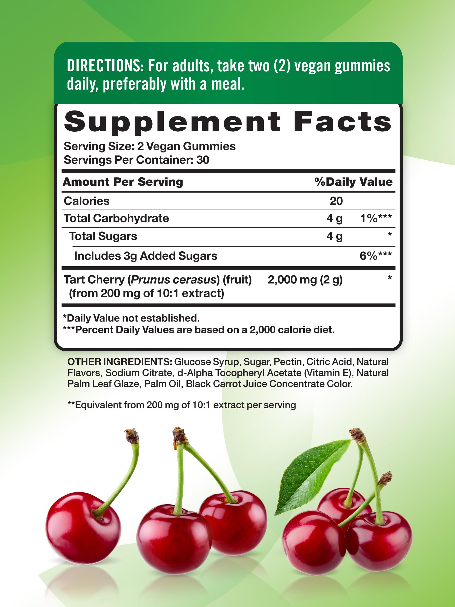 Foto 3 pulgar | Suplemento Nature's Truth Tart Cherry Gummies, 2000 Mg, 60 Unidades - Venta Internacional.
