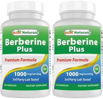 Foto 1 | Suplemento Best Naturals Berberine Plus 1000 Mg 120 Cápsulas X 2 - Venta Internacional.