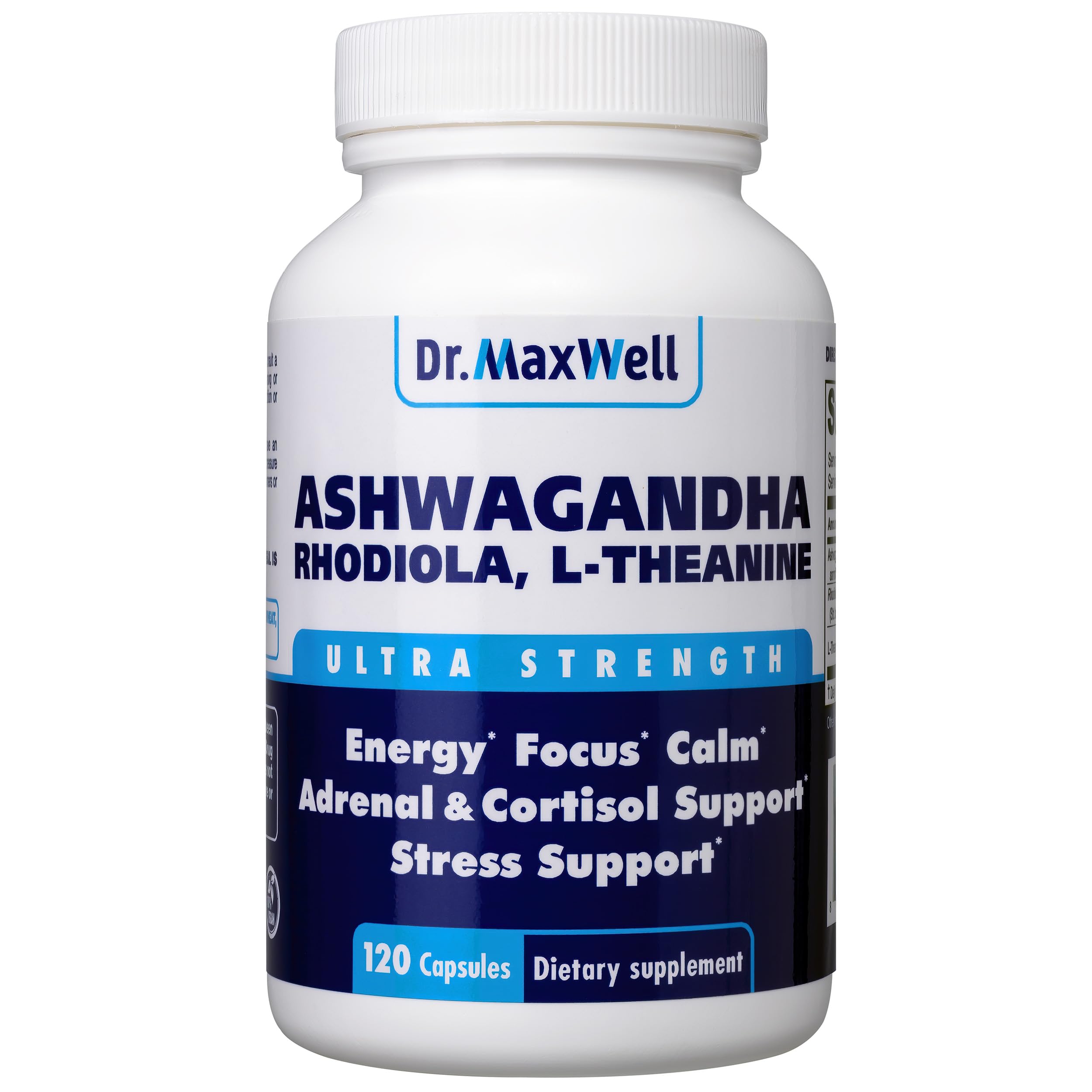Foto 1 | Suplemento Dr. Maxwell Cortisol Manager 120 Cápsulas - Venta Internacional.