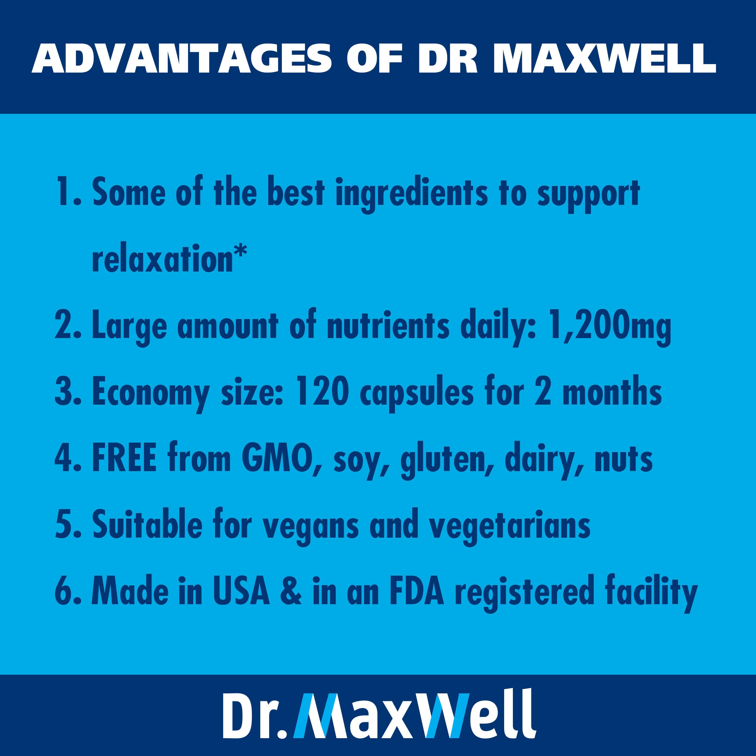 Foto 4 | Suplemento Dr. Maxwell Cortisol Manager 120 Cápsulas - Venta Internacional.