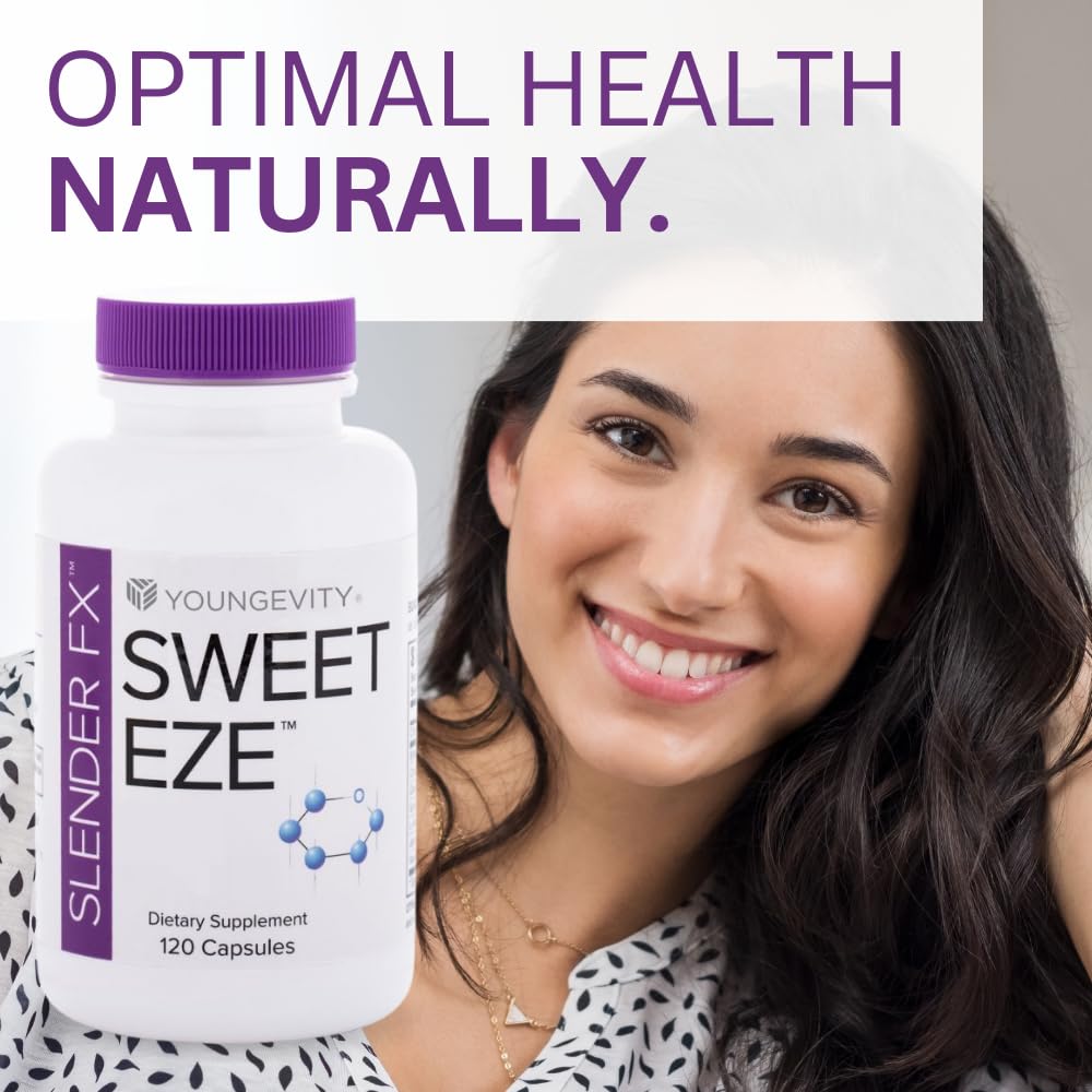 Foto 5 pulgar | Suplemento Youngevity Slender Fx Sweet Eze 120 Cápsulas X 4 - Venta Internacional.