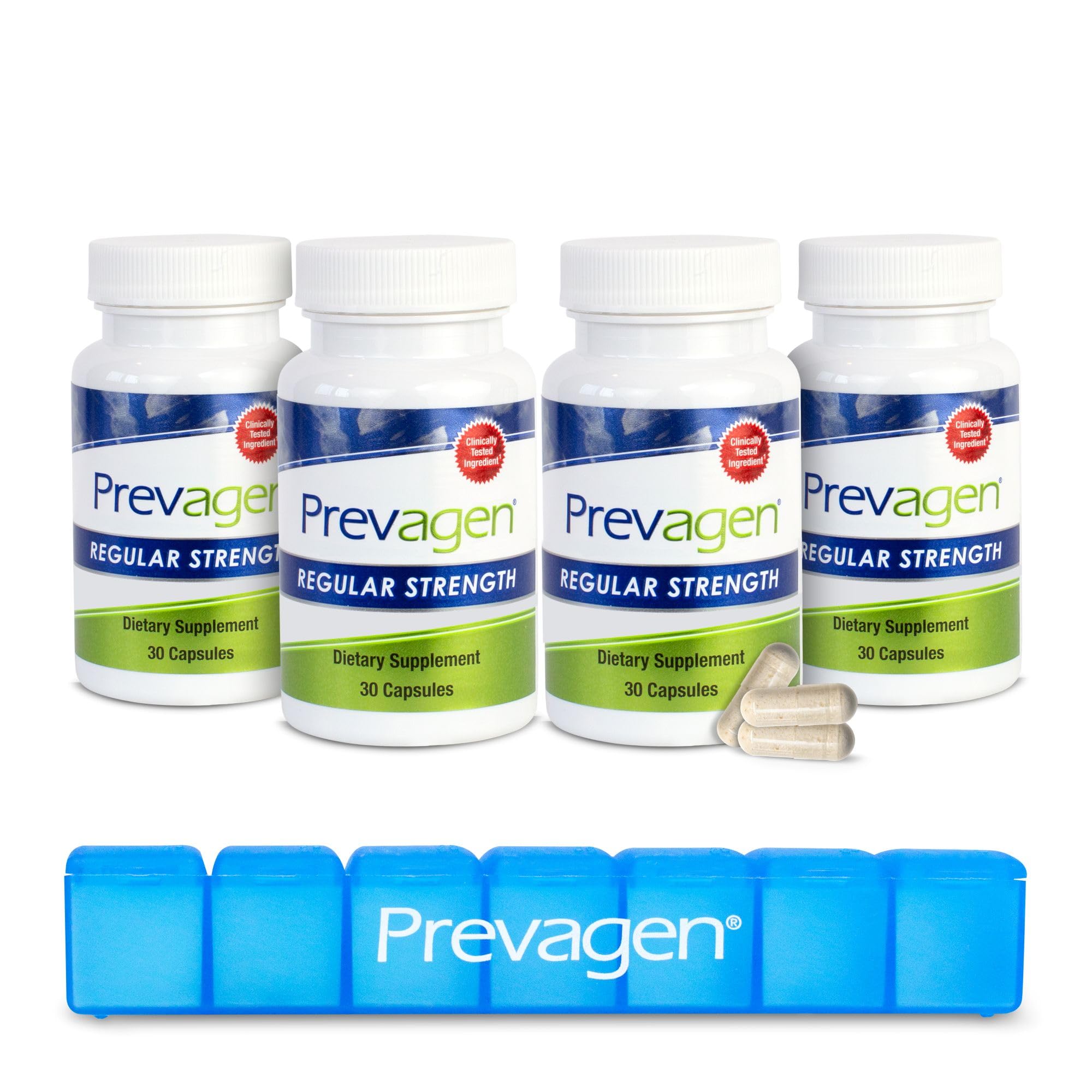 Foto 2 pulgar | Suplemento Prevagen Regular Strength 10 Mg 30 Cápsulas X4 - Venta Internacional.