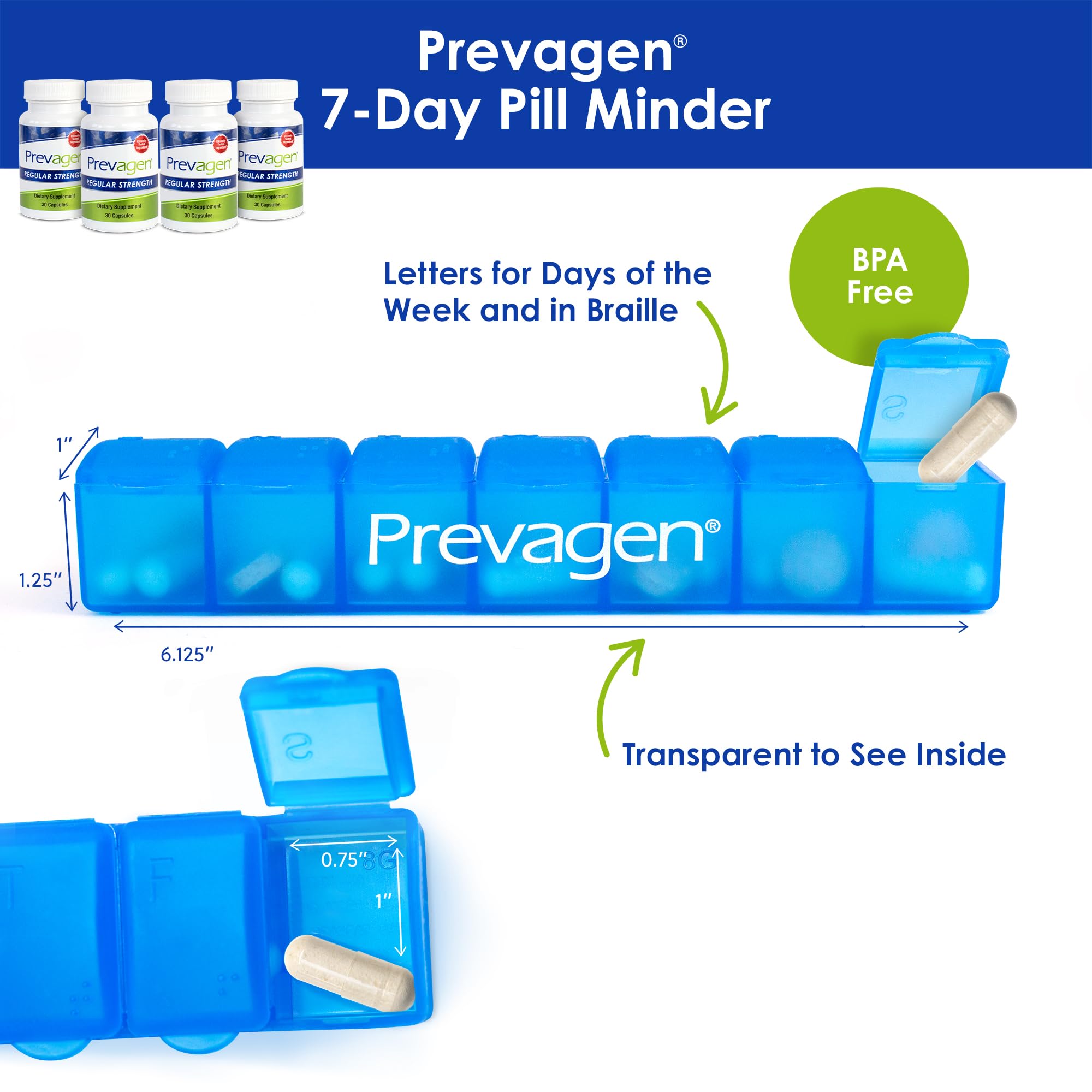 Foto 7 pulgar | Suplemento Prevagen Regular Strength 10 Mg 30 Cápsulas X4 - Venta Internacional.