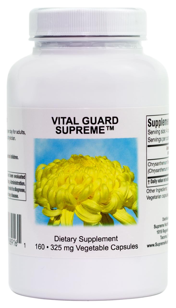 Foto 2 pulgar | Cápsulas De Crisantemo Supreme Vital Guard Supreme De Supreme Nutrition - Venta Internacional.