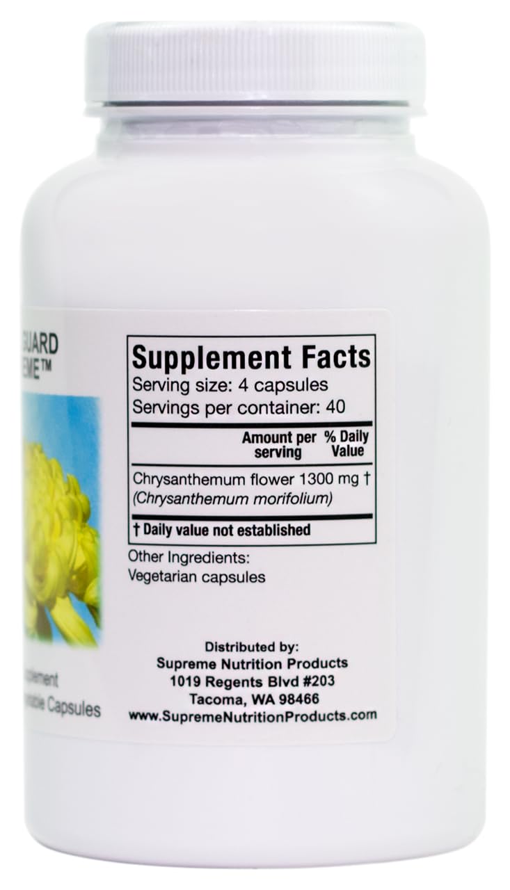 Foto 4 pulgar | Cápsulas De Crisantemo Supreme Vital Guard Supreme De Supreme Nutrition - Venta Internacional.