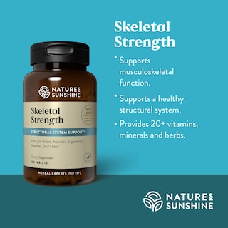 Foto 4 | Suplementos Para La Salud Ósea Nature's Sunshine Skeletal Strength - Venta Internacional.