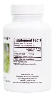 Foto 3 | Supreme Nutrition Shatavari Supreme 90 Cápsulas - Venta Internacional.