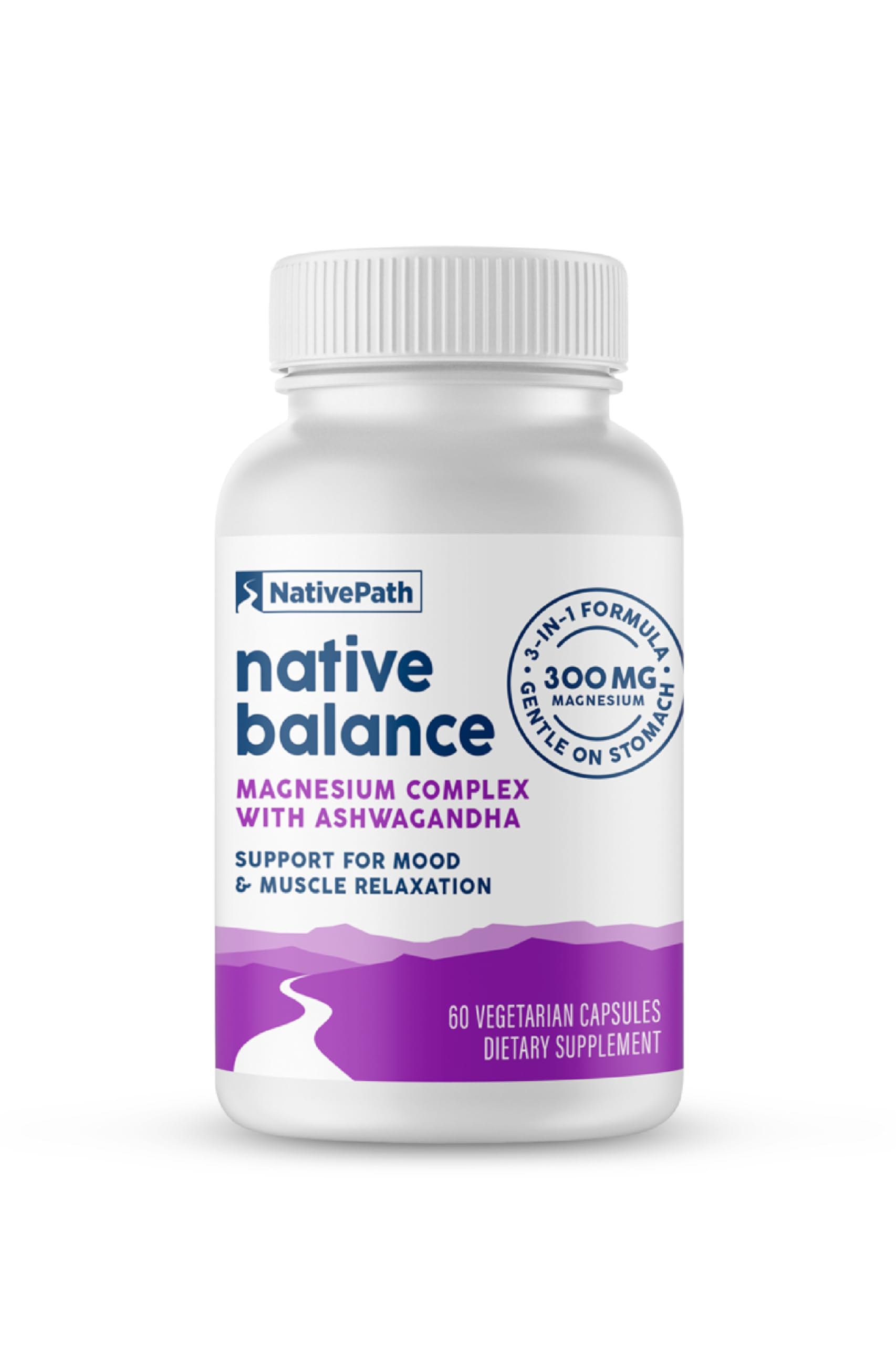 Foto 1 | Suplemento Nativepath Native Balance 3 En 1 Con Magnesio 60 Cápsulas - Venta Internacional.