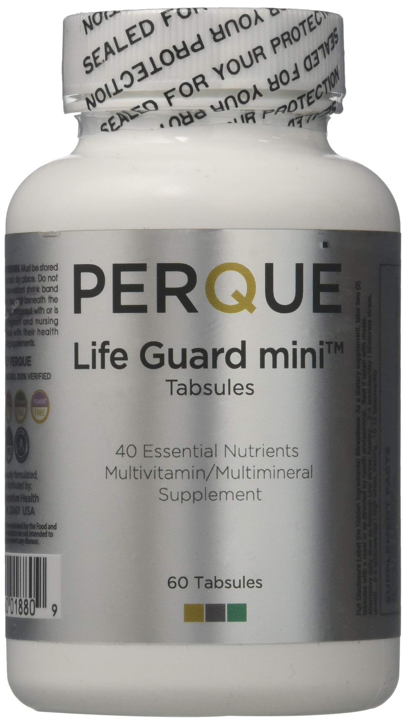 Foto 2 pulgar | Minitabletas Supplement Perque Life Guard, 60 Unidades - Venta Internacional.