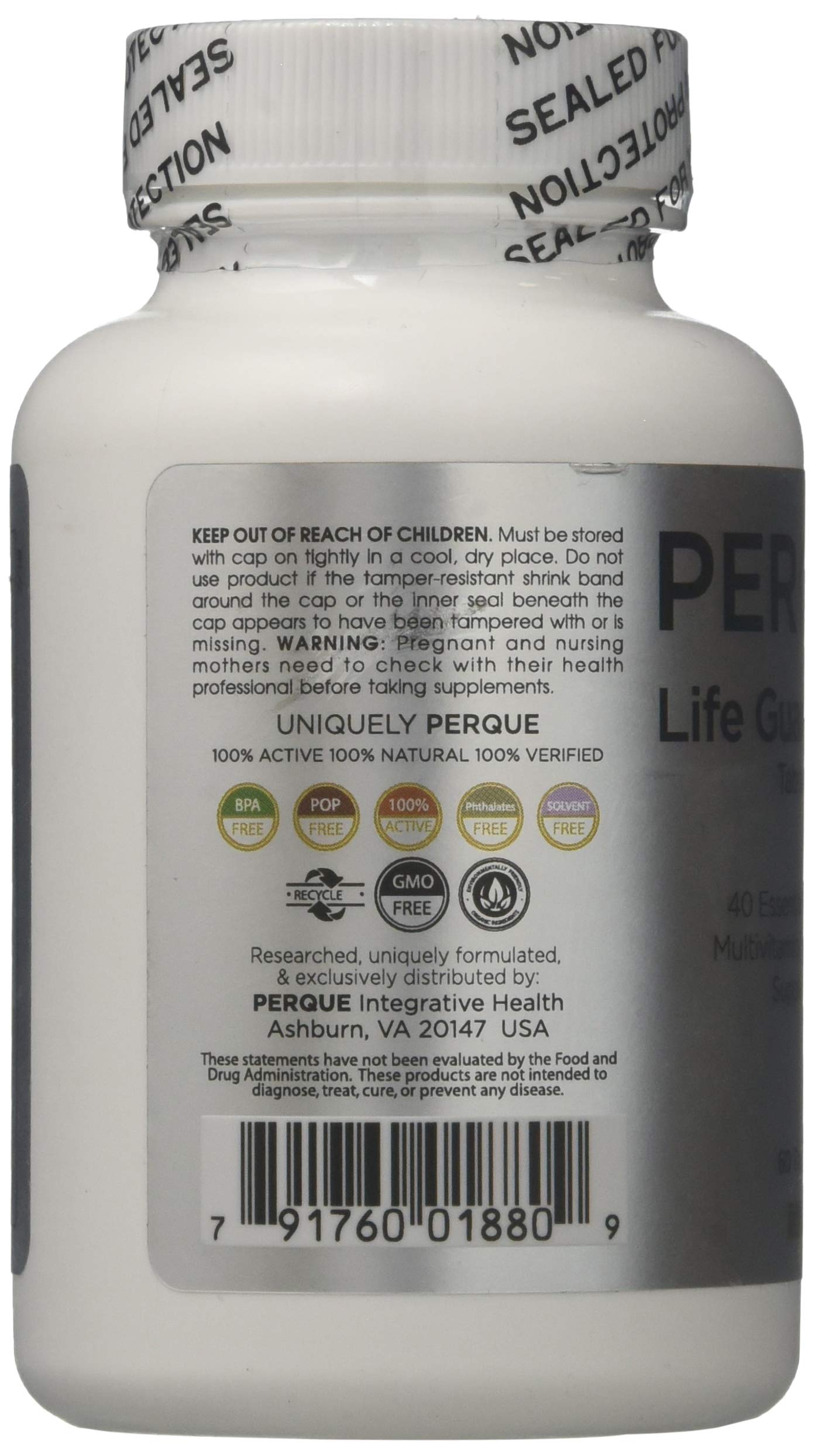 Foto 3 pulgar | Minitabletas Supplement Perque Life Guard, 60 Unidades - Venta Internacional.