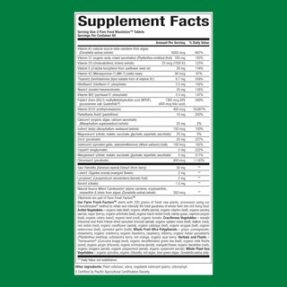 Foto 2 | Multivitaminas y Minerales Naturales Factors 120 Tabletas para Hombres de Más de 50 - Venta Internacional