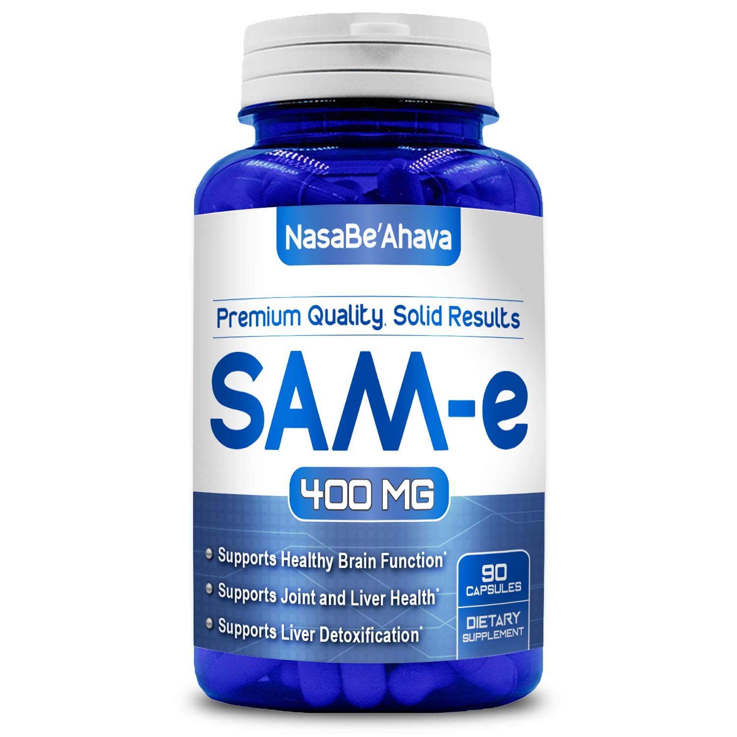 Foto 2 pulgar | Suplemento Nasabeahava Sam-E 400 mg de S-Adenosil-L-Metionina - Venta Internacional