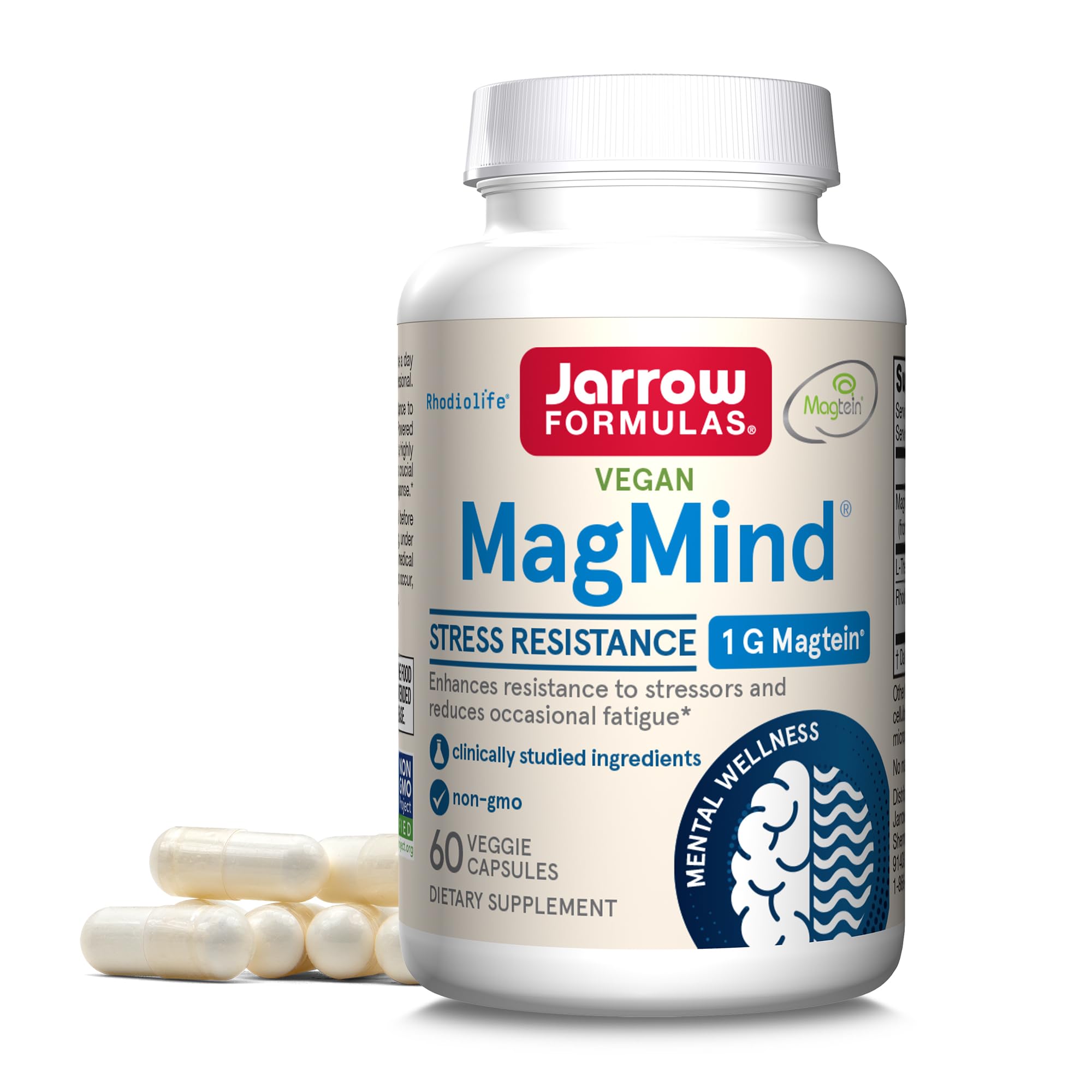 Foto 2 pulgar | Suplemento Magmind Stress Resistance De Jarrow Formulas, 60 Cápsulas - Venta Internacional.