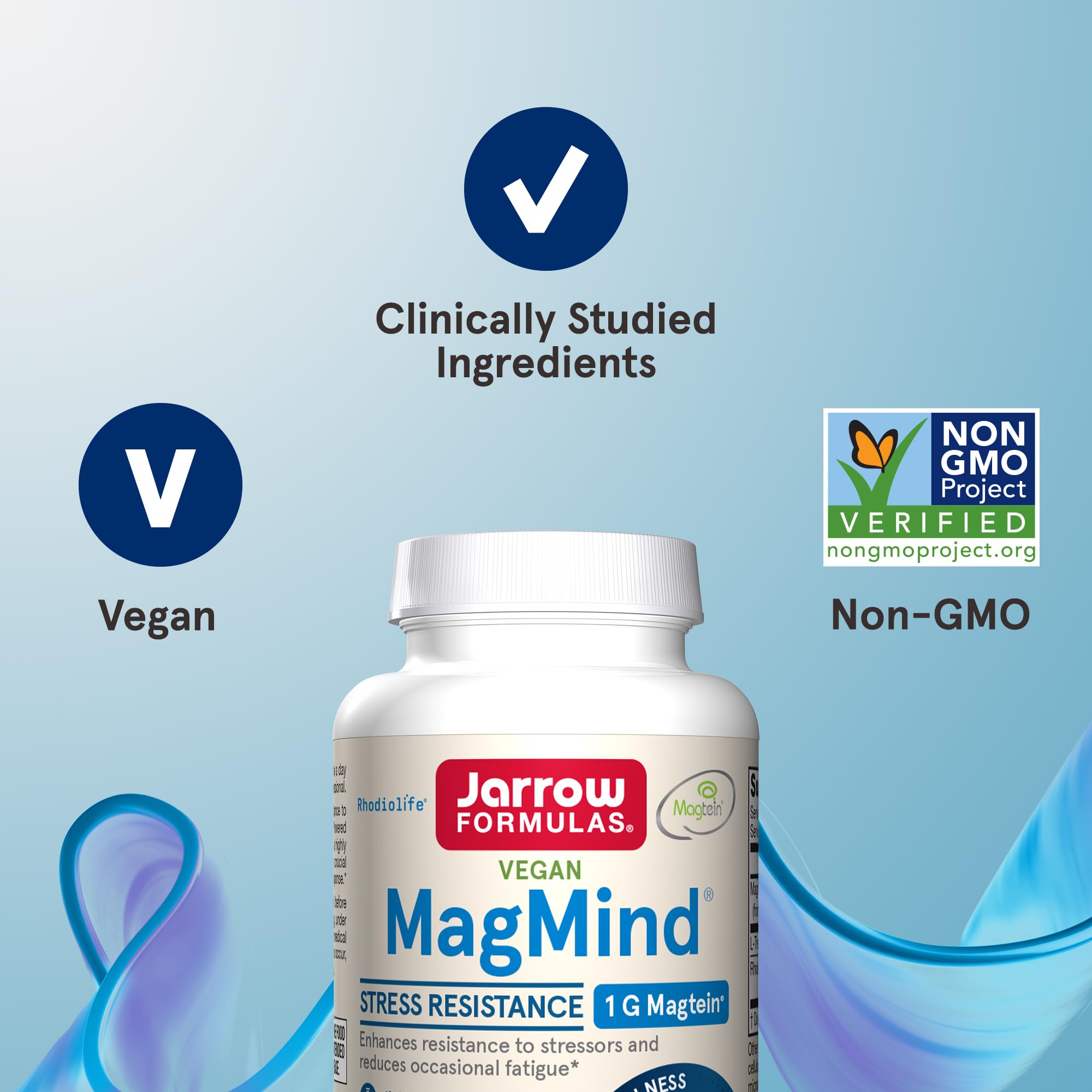 Foto 4 pulgar | Suplemento Magmind Stress Resistance De Jarrow Formulas, 60 Cápsulas - Venta Internacional.
