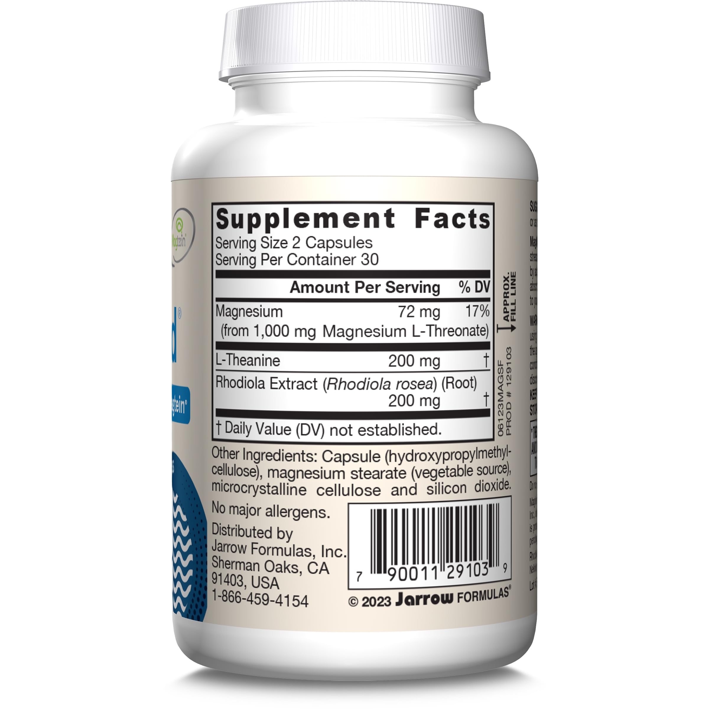 Foto 7 | Suplemento Magmind Stress Resistance De Jarrow Formulas, 60 Cápsulas - Venta Internacional.