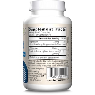 Foto 7 | Suplemento Magmind Stress Resistance De Jarrow Formulas, 60 Cápsulas - Venta Internacional.
