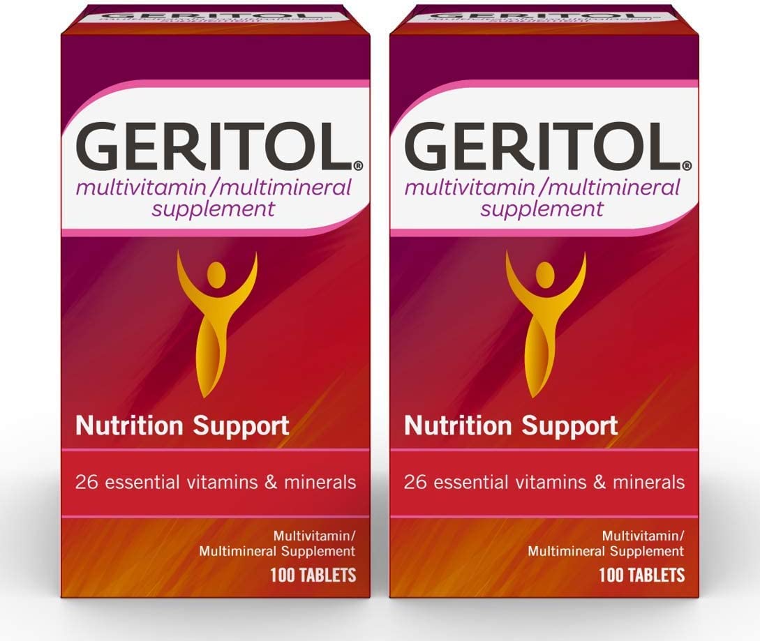 Foto 2 pulgar | Suplemento Geritol Multivitamínico 2 Piezas de 100 Tabletas-Venta Internacional